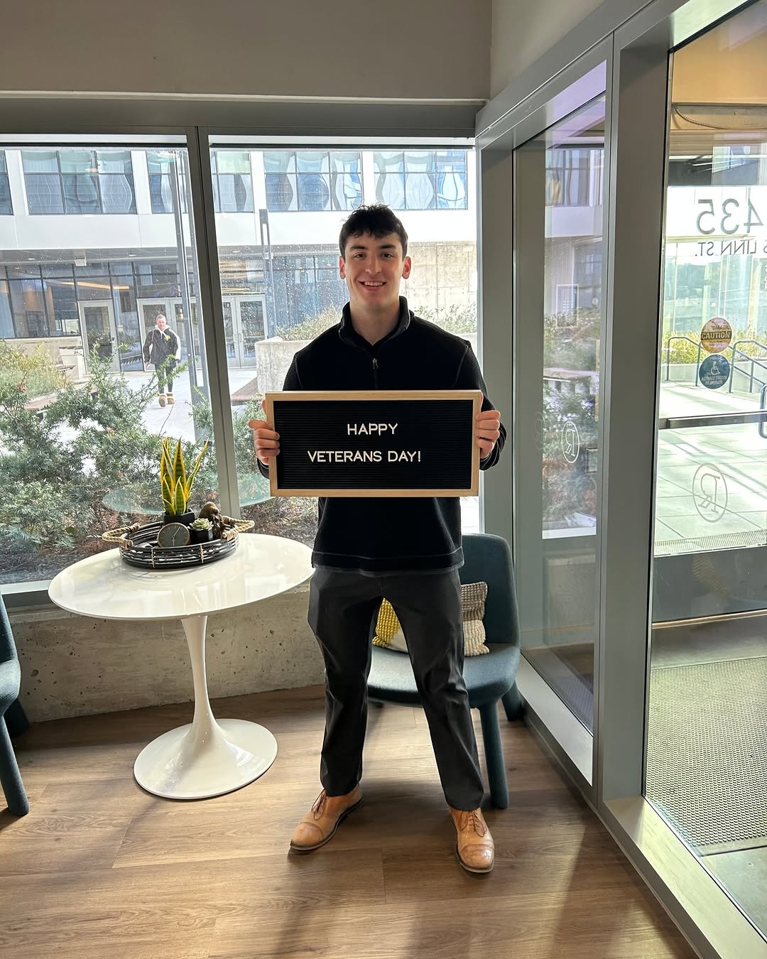 Today, we honor the brave men and women who have served our country. Thank you for your courage, sacrifice, and dedication. \ud83c\uddfa\ud83c\uddf8 