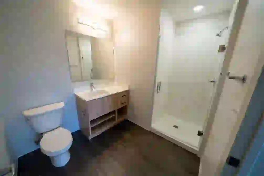 Private, modern bathrooms