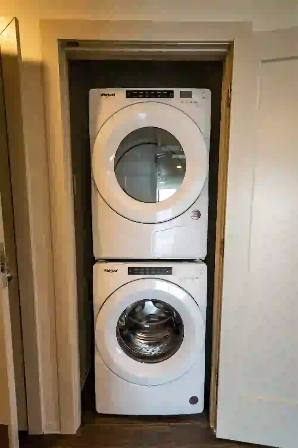 In-unit washer and dryer