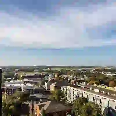 View of The University of Iowa campus
