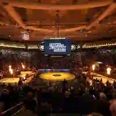 Full crowd at Carver-Hakweye Arena